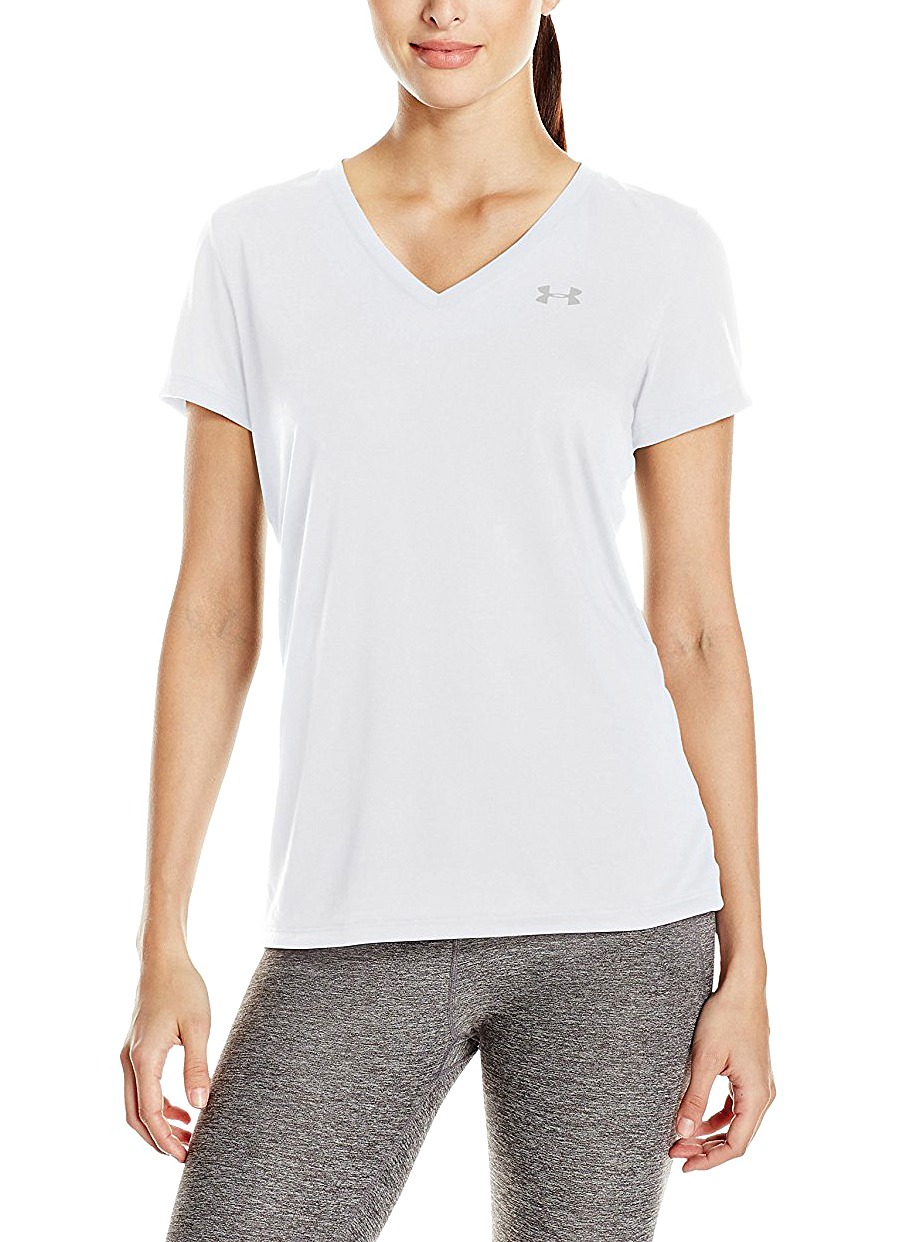 Best white t shirts for women Everlane excels at the basics, and their white tees are no exception. This guy is just the right amount of boxy so the t hangs perfectly over your collarbones and the sleeve comes down a .